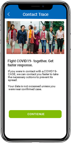 Collective contact tracing